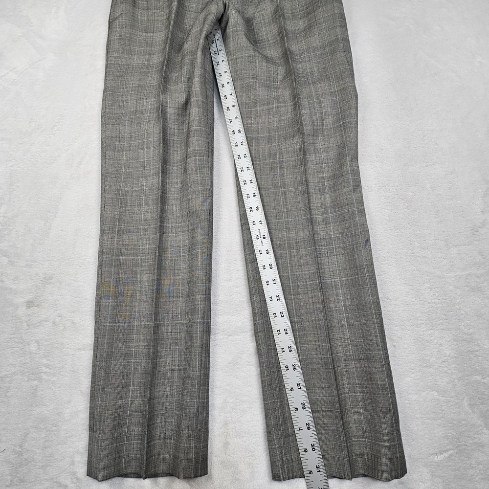 Indochino Suit Mens Sz 42R Pants 34x31 Houndstooth Glen Plaid Check 100% Wool - Picture 15 of 16